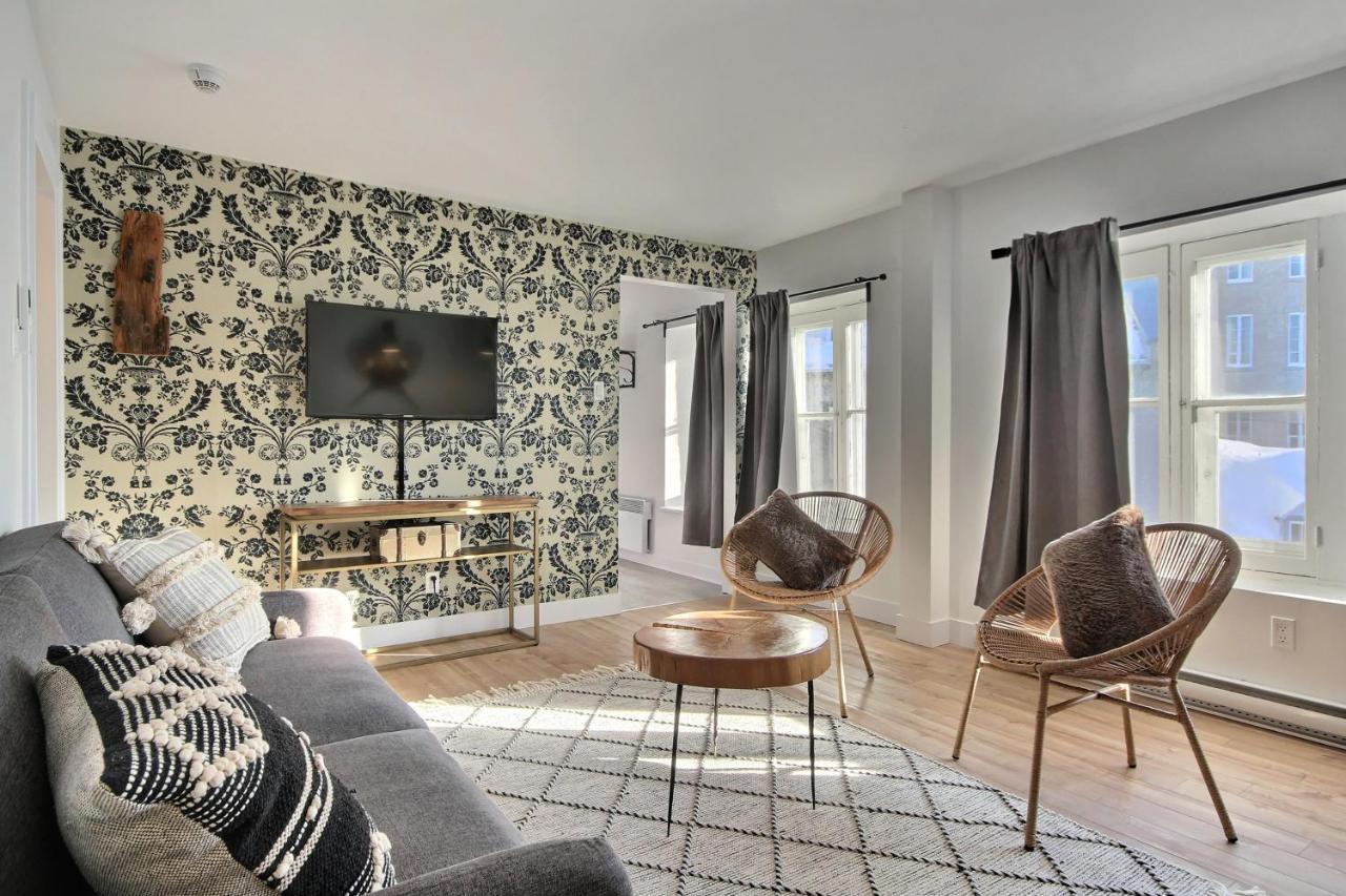 North House - Unique And Sunny Top Floor Old Quebec Gem 외부 사진